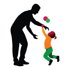 Celebrate the special bond between fathers and children with this heartwarming Happy Father’s Day vector icon set. Featuring a variety of high-quality illustrations including dads with kids, gifts.