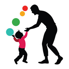 Celebrate the special bond between fathers and children with this heartwarming Happy Father’s Day vector icon set. Featuring a variety of high-quality illustrations including dads with kids, gifts.