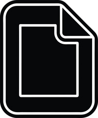 File Image Icon Outline Vector Illustration