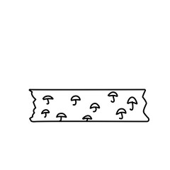 hand drawn washi tape