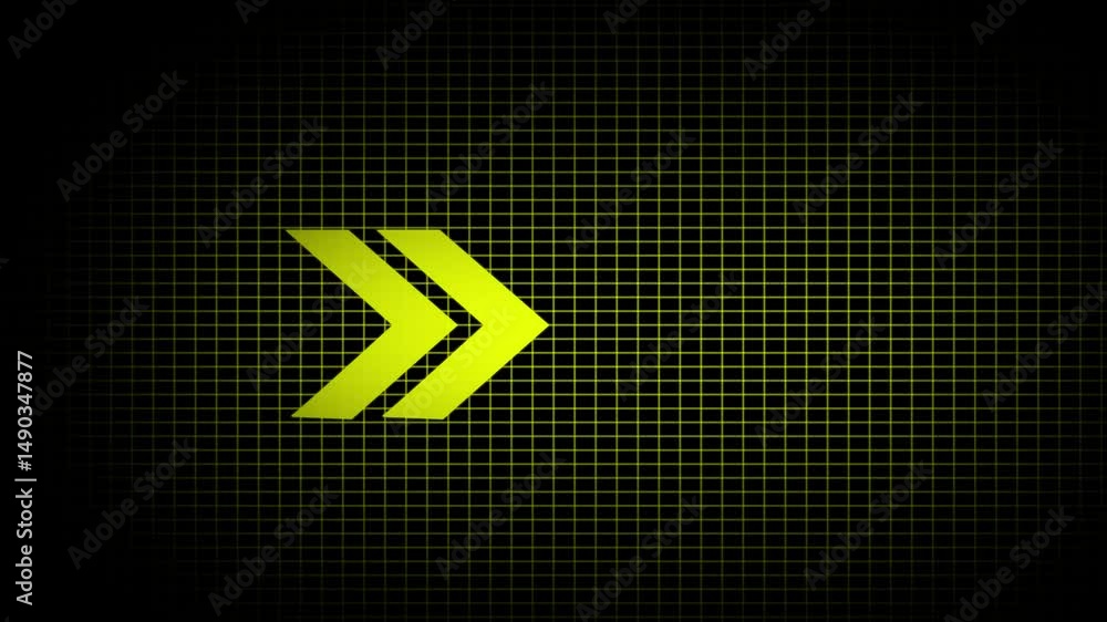 Poster arrow icon sign in a background directional animation arrow icon, colorful arrow icon concept. arrow