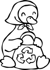 Environmental Goose Clipart