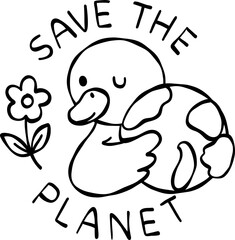 Environmental Goose Clipart