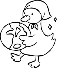 Environmental Goose Clipart