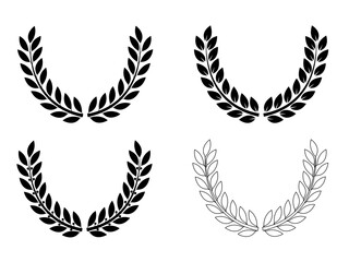 Laurel wreath vector illustration