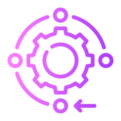 workflow gradient icon