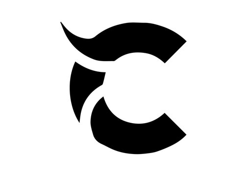 c letter logo design on black background. c letter business logo design. c creative initials letter logo concept.