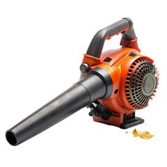 Powerful Gas Leaf Blower for Efficient Yard Cleaning and Maintenance isolated on transparent background
