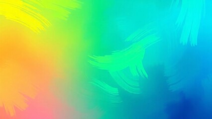 Vibrant rainbow abstract background with dynamic brushstroke texture. Colorful, modern, and artistic design.
