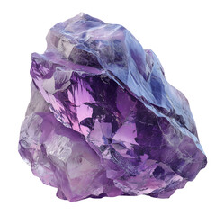 Fototapeta premium Amethyst Crystal Raw Purple Gemstone Mineral