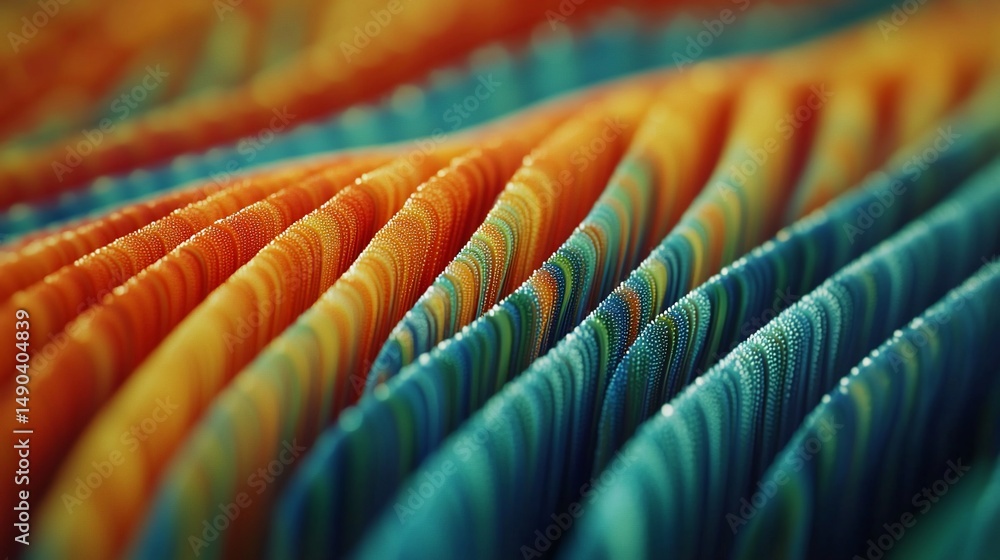 Aufkleber dynamic interplay of colors and textures in a captivating abstract composition