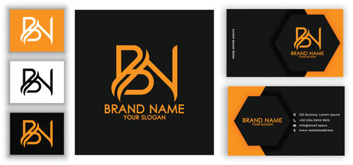 Alphabet WB & BW letter Logo Design Monogram Initial Vector Modern Business Identity