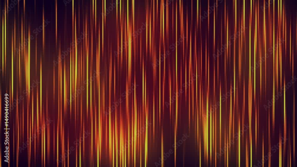 Poster seamless loop artistic orange light color animation background.