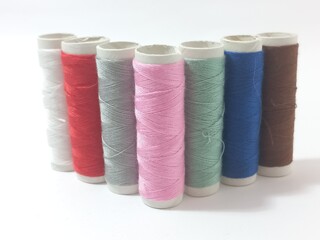 Colorful sewing thread 