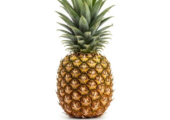 Fototapeta premium the pineapple on white background