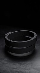 Black Rings on a Black Background