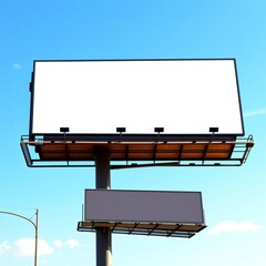 Billboard billboard blank mockup display empty poster advertising