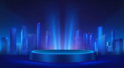 abstract blue background