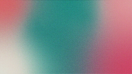 Blurred Pink and Teal Mosaic Pattern, Gradient Texture, Abstract
