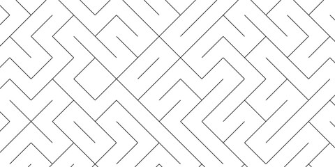 Line background stripe chevron square zigzag pattern seamless abstract vector design.
