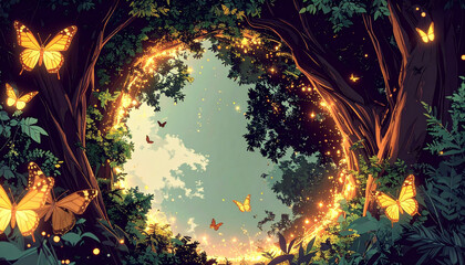  subtle vine doodle pattern in gold foil on pale sage background