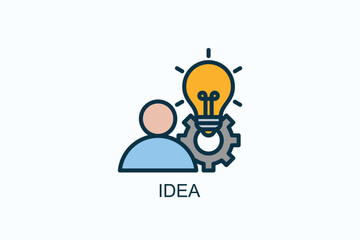 Idea Icon Or Logo Isolated Vector Illustration
