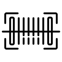 Barcode scan icon vector illustration. Shopping vector illustrations.