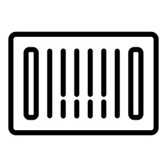 Barcode icon vector illustration. Shopping vector illustrations.
