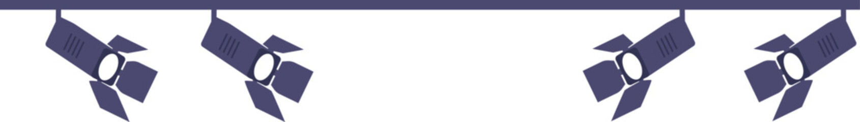 Fototapeta premium Spotlight stage and studio light