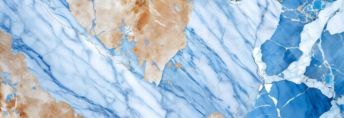 Fototapeta premium Blue abstract background
