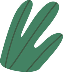 Garden green grass vector illustration