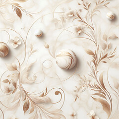 Elegant ivory marble pattern for branding and packaging