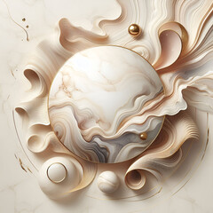 Premium ivory marble background for creative graphic design