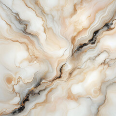Polished ivory marble texture for fashion and decor visuals