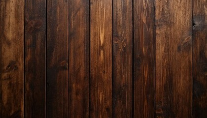 Naklejka premium Dark Wood Plank Background