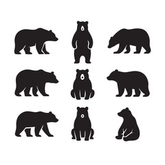 Bear Silhouette Bundle