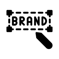 brand identity glyph icon