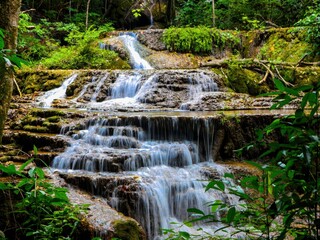 waterfall in the forest