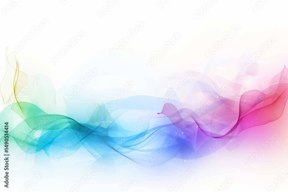 Poster dynamic abstract wave patterns exploring rhythm and flow in contemporary art designs.