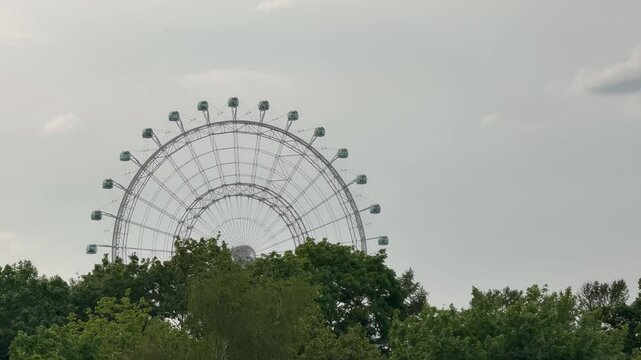 Ferris wheel in the park