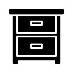 Drawer vector for bedroom storage solutions