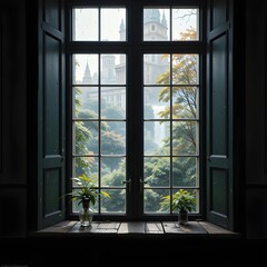 building glass, AI Generated