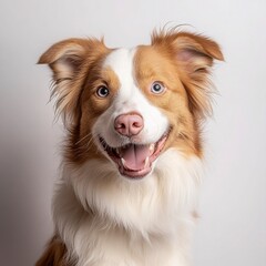 Portrait Of A Happy Dog