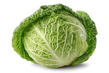 cabbage isolated on white background
