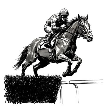 Ink & Grit: Steeplechase Leap