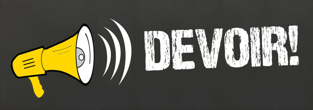 devoir!