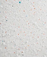 White textured background; dense, colorful halftone dots ,  dotted,  element,  design