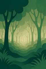 background with trees