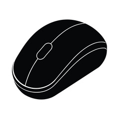 Wireless Mouse Sleek Vector Design