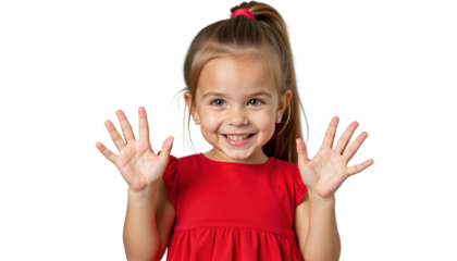 Happiness Through A Bright Smile Of Joy